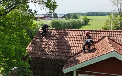 Vanliga misstag villaägare gör när de försöker tvätta taket själva